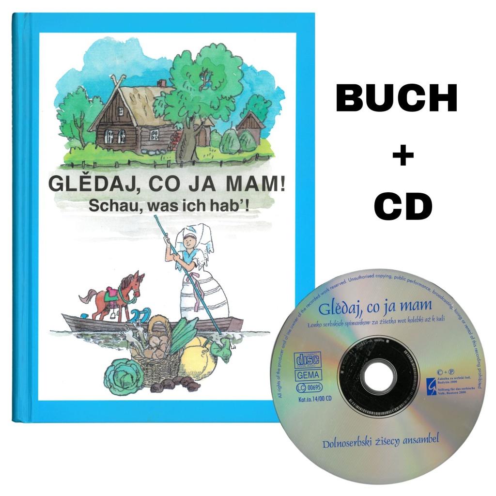(A) Antiquariat CD Glědaj, co ja mam! / Schau, was ich hab'! Buch+CD