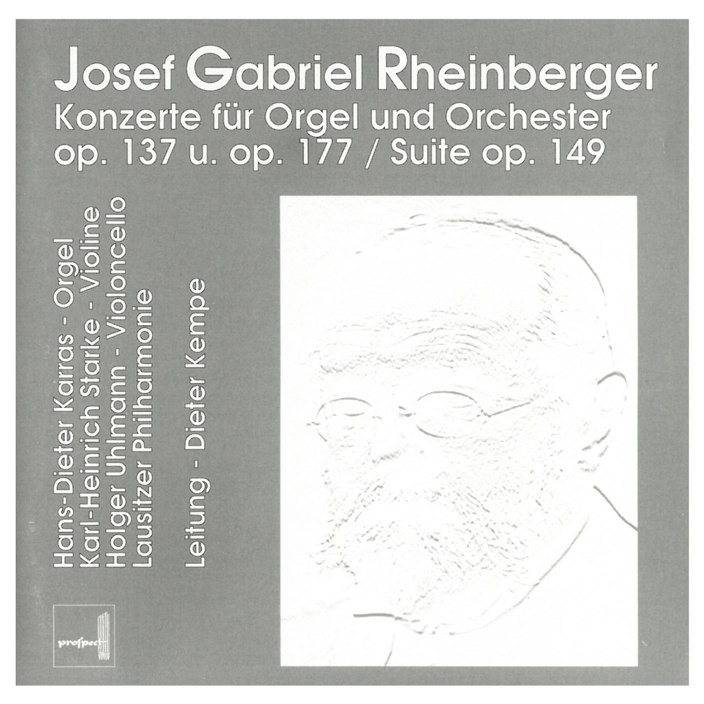 CD J.G. Rheinberger - Konzerte für Orgel und Orchester