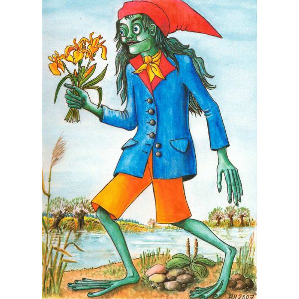 Puzzle wódny muž- Wassermann 266 Teile