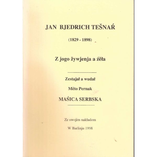 (A) Antiquariat- Jan Bjedrich Tešnaŕ