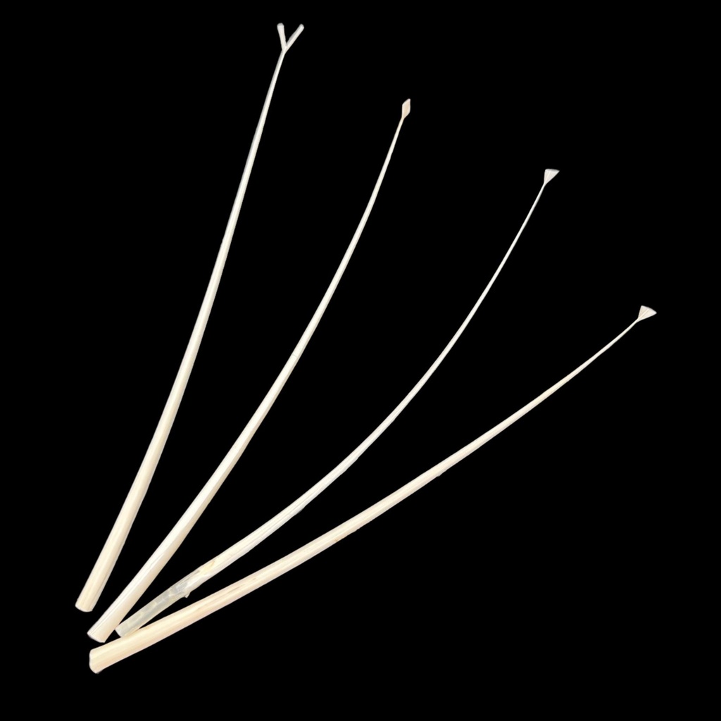 Federkiele 4er Set Gänsefeder