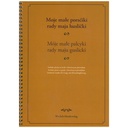 Noten Moje małe porsćiki rady maja huslički