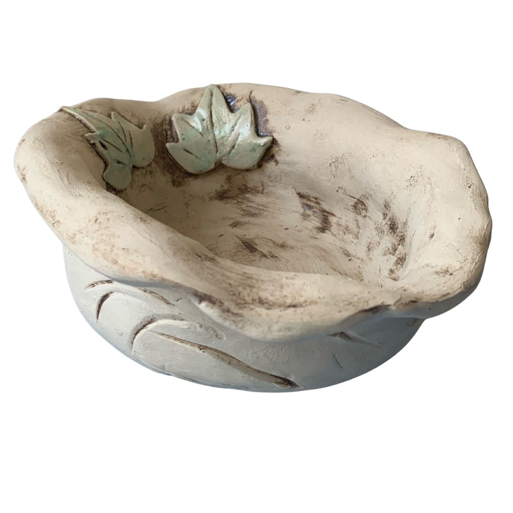 Schale mit Blattmotiv - Kloster