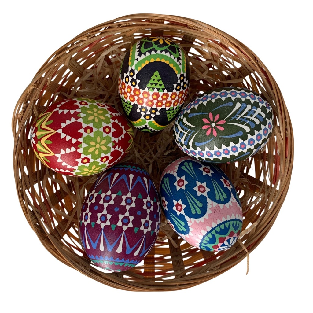 Osterei ISchö Wachsbatiktechnik 