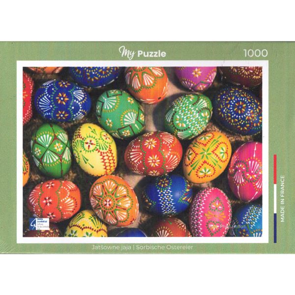 Puzzle sorbische Ostereier 1000 Teile 