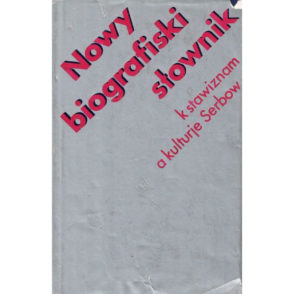 (A) Antiquariat- Nowy biografiski słownik k stawiznam a kulturje Serbow