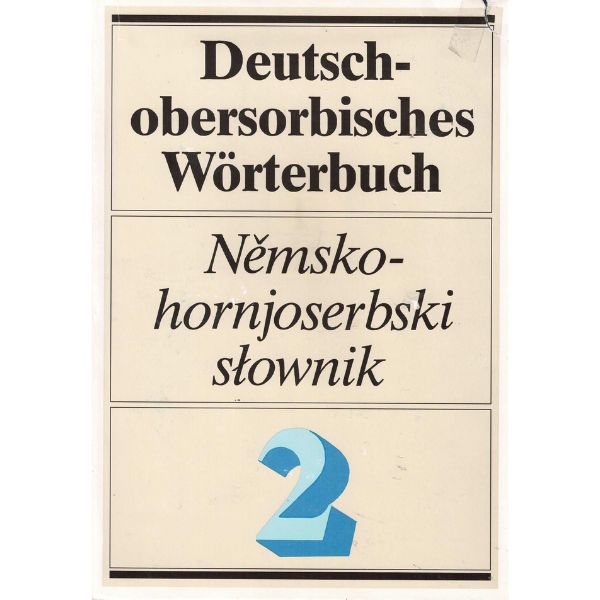 (A) Antiquariat- Deutsch-obersorbisches Wörterbuch L-Z