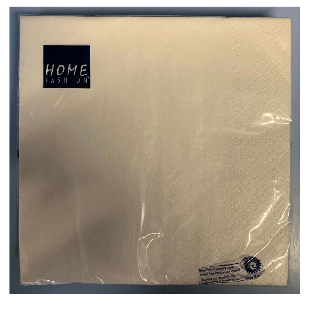 Servietten/Pearl Effect white 33*33cm