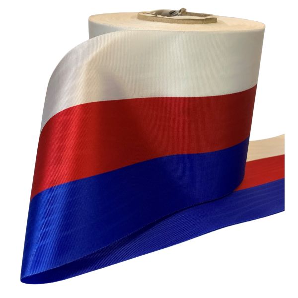 1 Meter Schleifenband in sorbischen Farben - 10 cm Breite