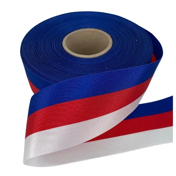 1 Meter Schleifenband in sorbischen Farben - 5 cm Breite