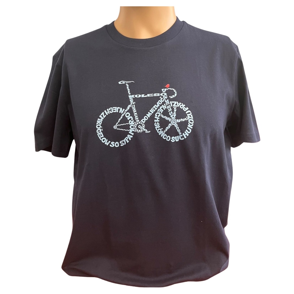  T-shirt navy módre KOLESO BASEŃ - SK
