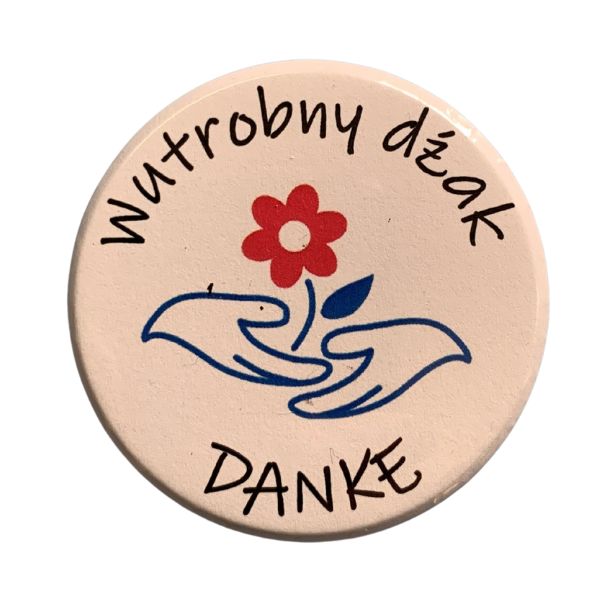 Button Magnet 55 mm - sorbisches Motiv