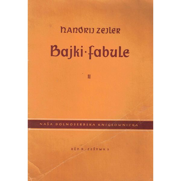 (A) Antiquariat- Handrij Zejler. Bajki. Fabule. II
