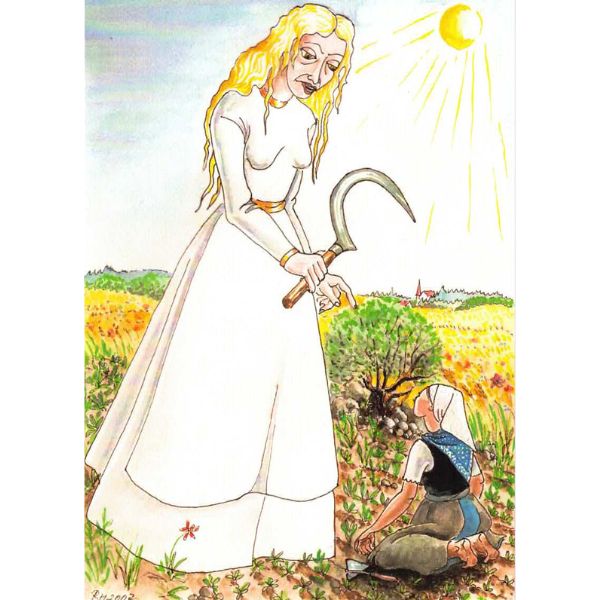 Puzzle pśezpołdnica- Mittagsfrau 266 Teile