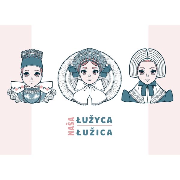 PK Postkarten Brauttrachten siggiko- naša Łužyca 