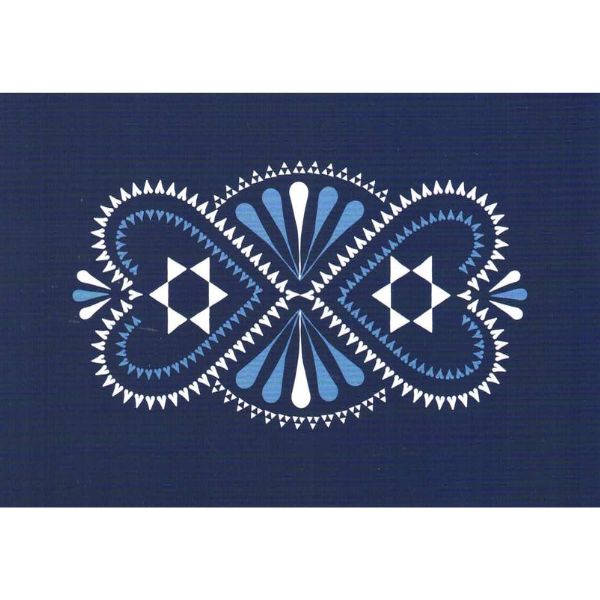 PK- sorbART- Blaudruck 