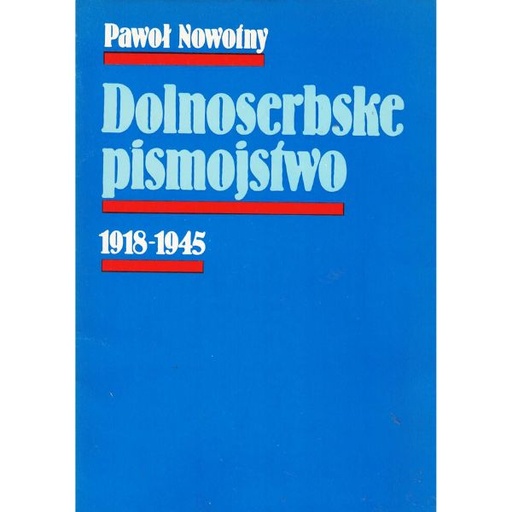 [LB] (A) Antiquariat- Dolnoserbske pismojstwo