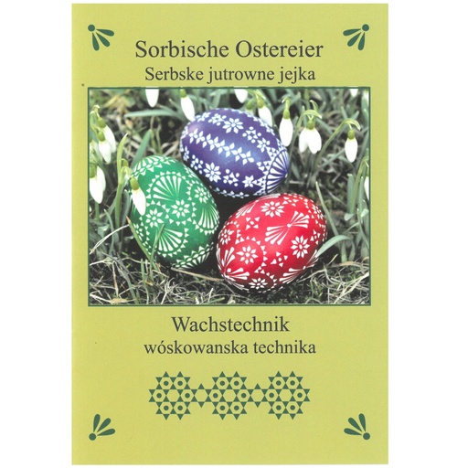 [SLB] Sorbische Ostereier - Wachstechnik Faltblatt