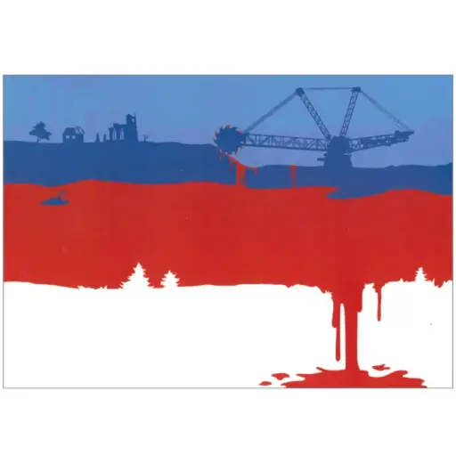 SK Aufkleber / Postkarte