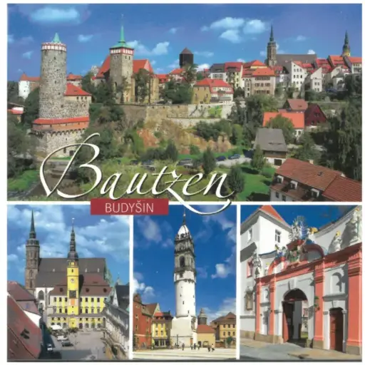 [SB] Magnet Bautzen - Budyšin quadratisch
