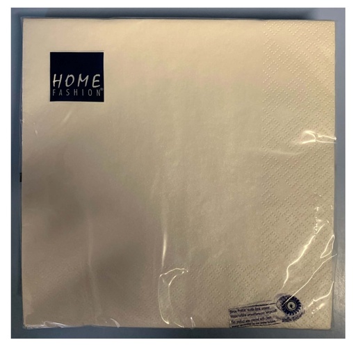 [SB] Servietten/Pearl Effect white 33*33cm