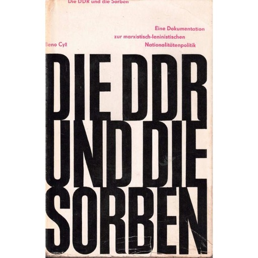 [LB] (A) Antiquariat- Die DDR und die Sorben