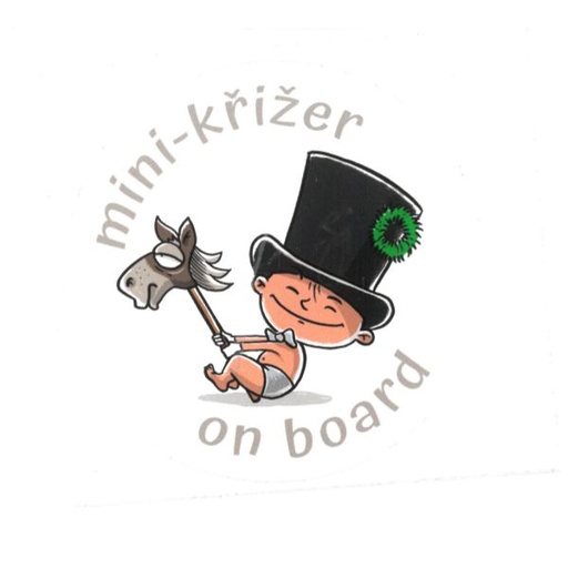 [SK] SK Aufkleber rund mini křižer