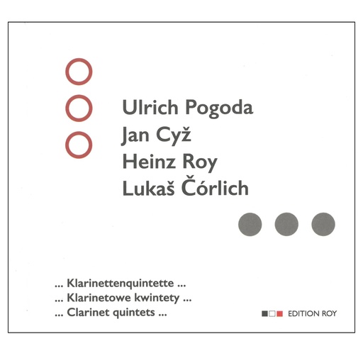 [SL126] CD Klarinettenquintette Pogoda/Cyž/Roy/Čórlich