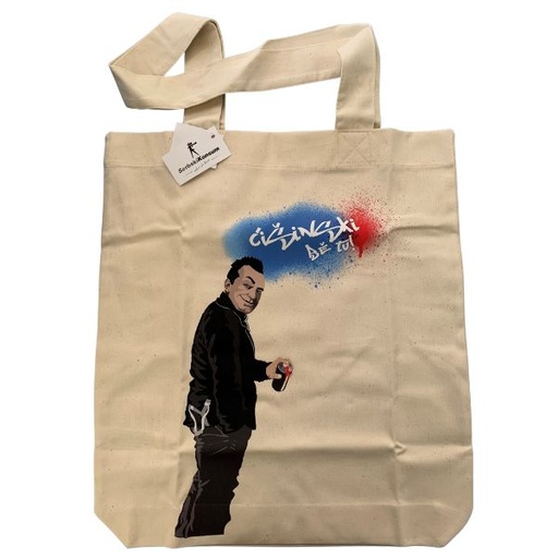 [SK] Beutel TWILL"ĆIŠINSKI BĚ TU"