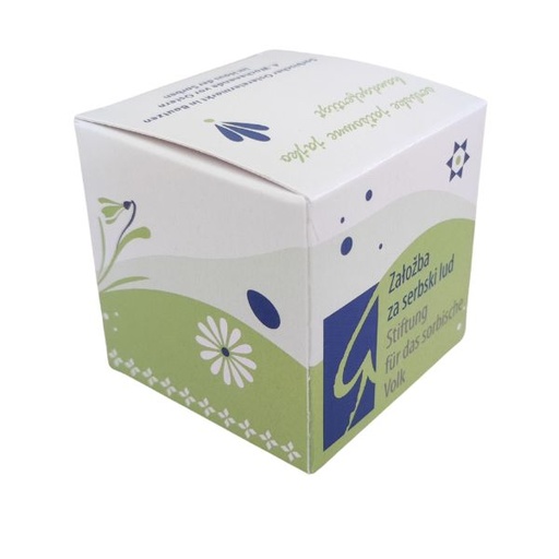 [SL126] 1er Ostereierverpckung / Geschenkschachtel grün