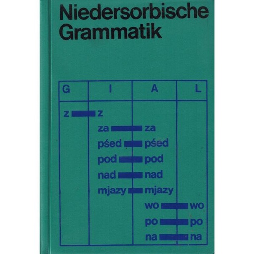 [LB] (A) Antiquariat- Niedersorbische Grammatik