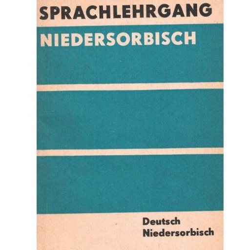 [LB] (A) Antiquariat- Sprachlehrgang Niedersorbisch- Wörterbuch