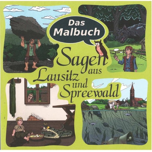 [LB] Malbuch- Sagen aus Lausitz und Spreewald